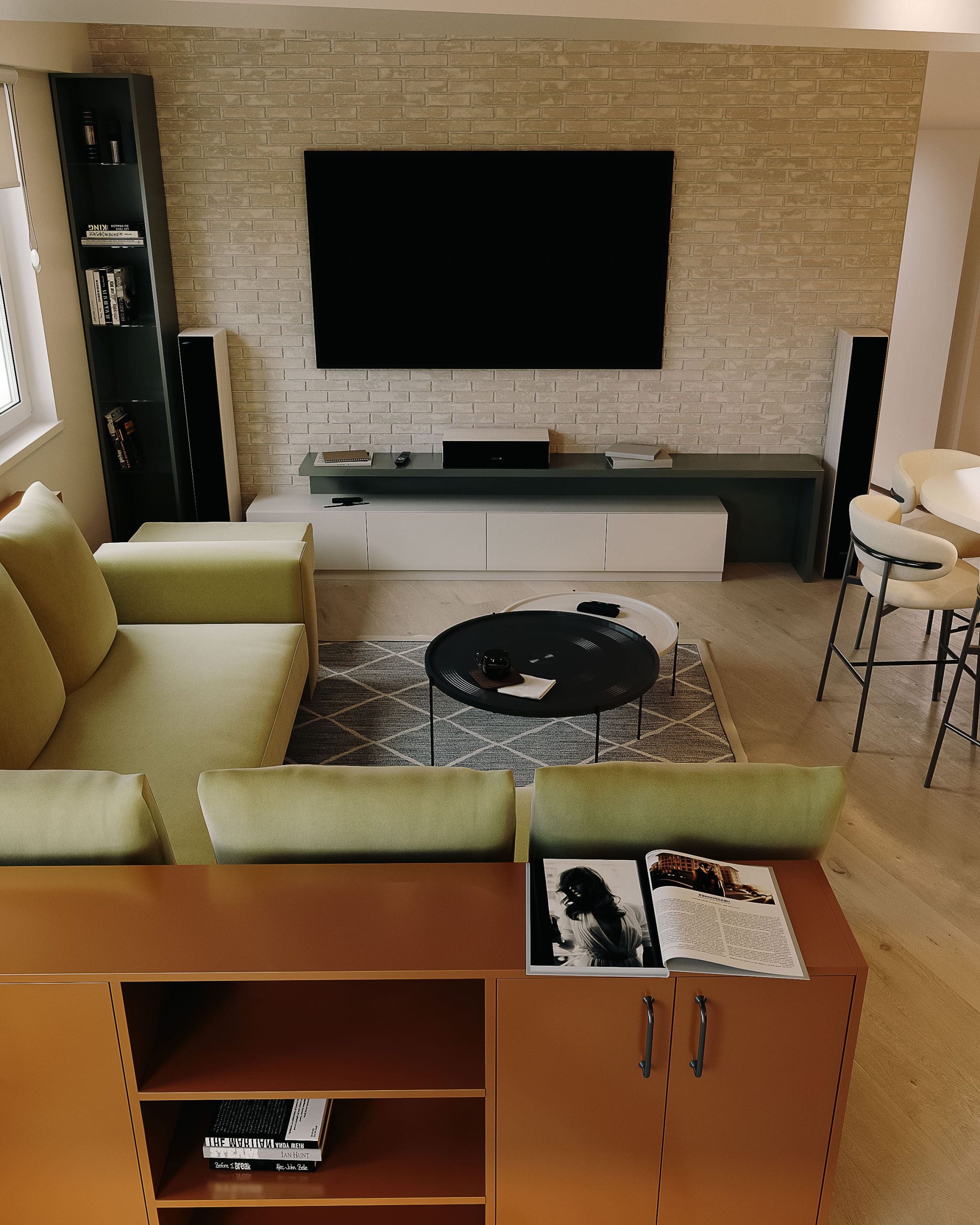 17.17-living room interior warm colors
