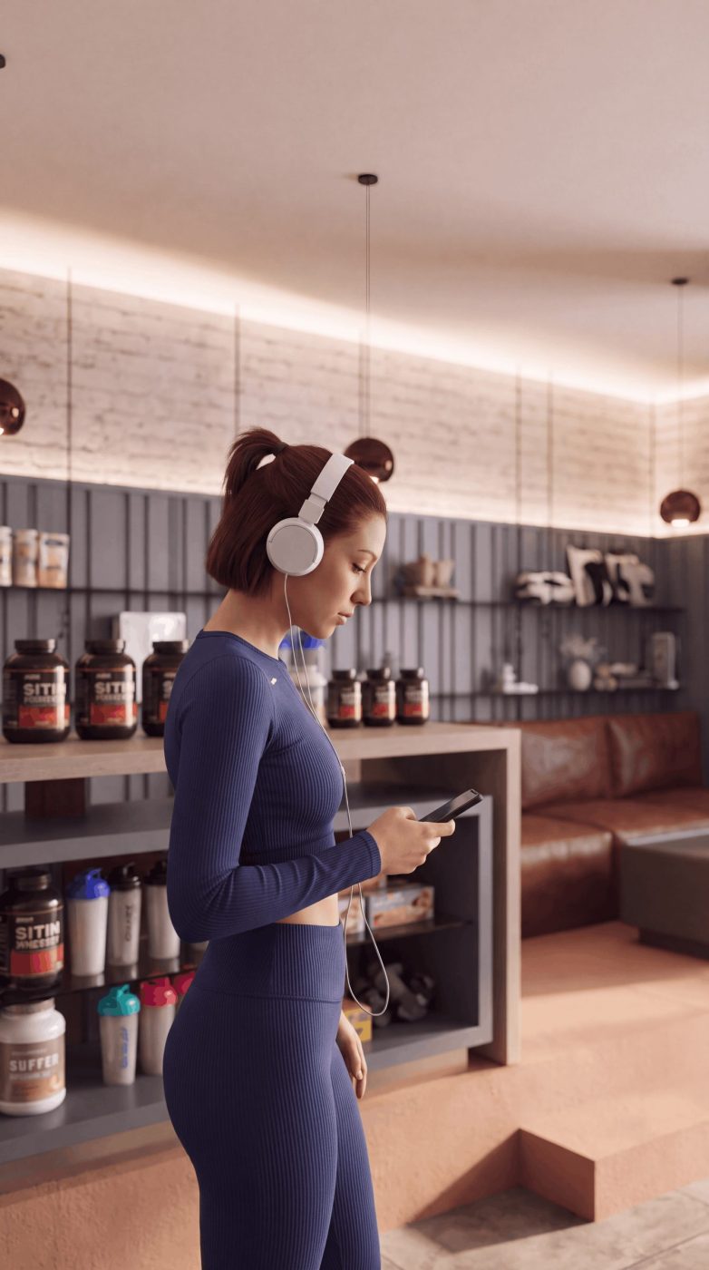 FR Premium — gym, café and spa