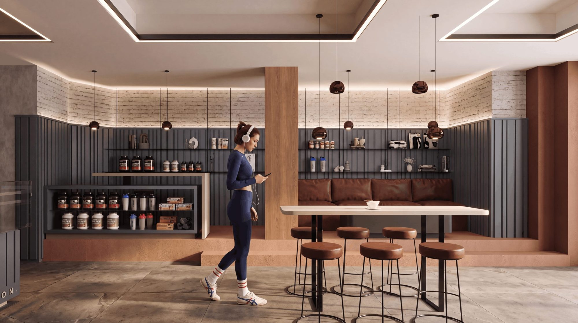 FR Premium — gym, café and spa